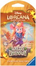 Disney Lorcana - Wilds unknown sleeved booster thumbnail